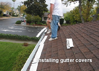 gutters cover system